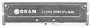 RIMM-модуль с металлическим экраном