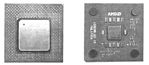 Корпус современных процессоров: а — Pentium 4; б — Athlon